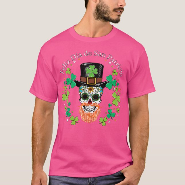 Funny Feliz Dia De San Patricio T Shirt (Framsida)