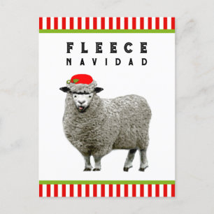Funny Feliz Navidad Helg Vykort