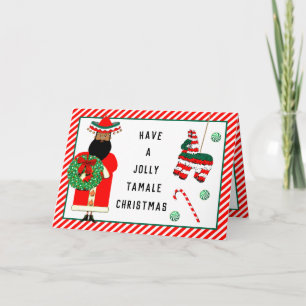 Funny Feliz Navidad-helgdag kort