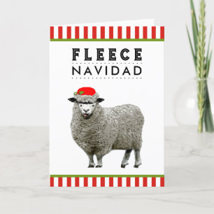 Funny Feliz Navidad Helgkort