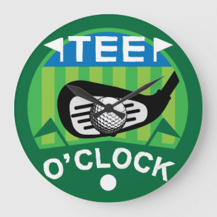 Funny Female Golfers Pros Golfing Fanatics Large C Stor Klocka