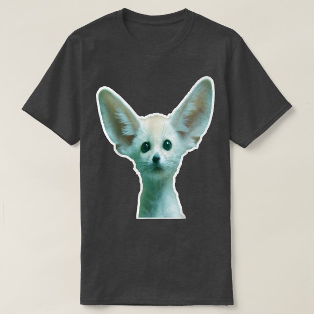 Funny Fennec Fo Meme 2043 T Shirt (Design framsida)