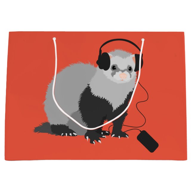 Funny Ferret Music Älskare (Framsidan)