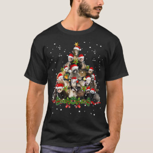Funny Ferrets Julgran Ornament Decor Gift T Shirt