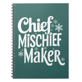 Funny Festive Notebook Anteckningsbok