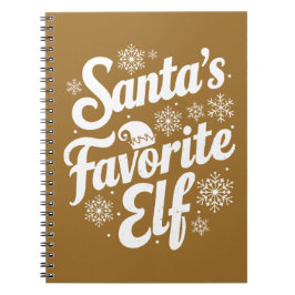 Funny Festive Notebook Anteckningsbok