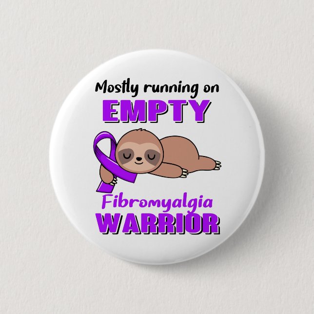 Funny Fibromyalgia Awareness Gifts Knapp (Framsida)
