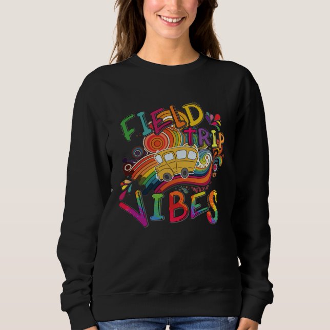Funny Field Trip Vibes Field Day 2023 Boys Girls S T Shirt (Framsida)