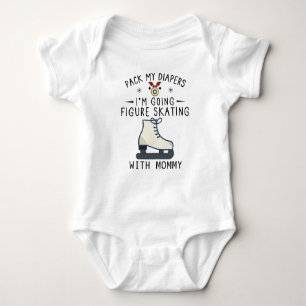 Funny Figur Skating Mamma Dancer Spin Skater T Shirt