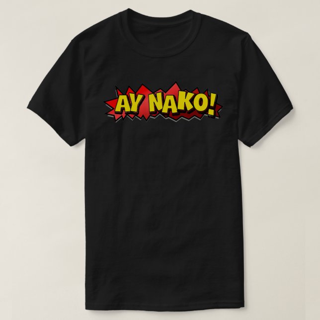 Funny Filipino Ay Nako Filipino Manar Women Epress T Shirt (Design framsida)
