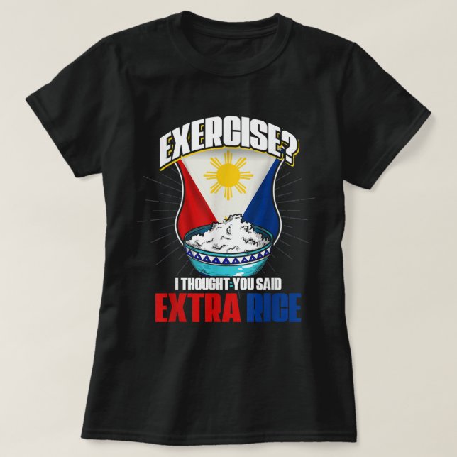 Funny Filipino Joke Filipina Filippinerna T Shirt (Design framsida)