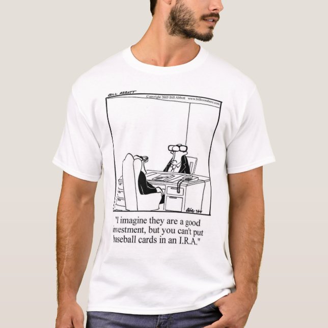 Funny Financial T-Shirt (Framsida)