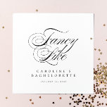 Funny Finare som Land Bachelorette Pappersservett<br><div class="desc">Funny "Finare like"-skript Land Bachelorette Napkins</div>