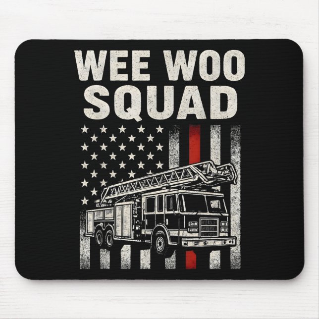 Funny Firefighter Art For Men Women Kids Fire Truc Musmatta (Framsidan)