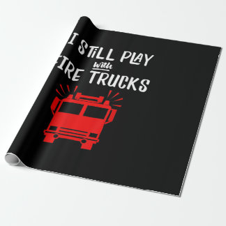 Funny Firefighter | Jag leker fortfarande med Fire Presentpapper