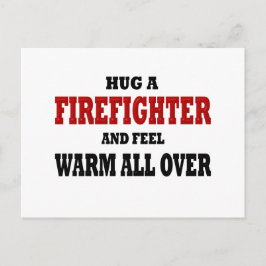 Funny Firefighter Vykort