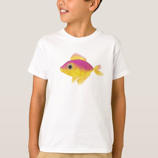 Funny Fish T Shirt (Framsida)