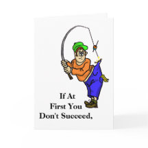 Funny Fisherman Pension Card
