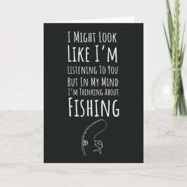 Funny Fishing Cards Fisherman Humor Humorous Kort