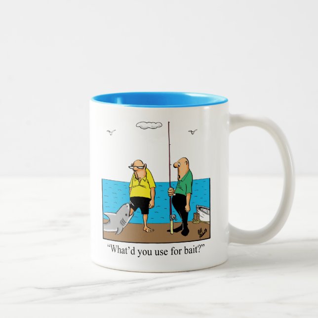 Funny Fishing Humor Mugg Gift (Höger)