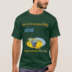 Funny Fishing Idiot Tee