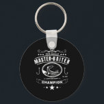 Funny Fishing Master Baiter Champion Men's Gift  Nyckelring<br><div class="desc">Funny Fishing Master Baiter Champion Men's Gift</div>