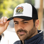 Funny Fishing Pappa Reel Coola Grandpa Vintage Keps<br><div class="desc">Diseño vintage para todos los Abuelos amantes de las pesca y deportes acuatiacos este sjuk ño es ideal para regalar en dia del padre,  cumpleaños,  navidades o en cualquier ocasion. Ingen kille y adquiera este lindo modelo de amante de pescar para Abuelo</div>