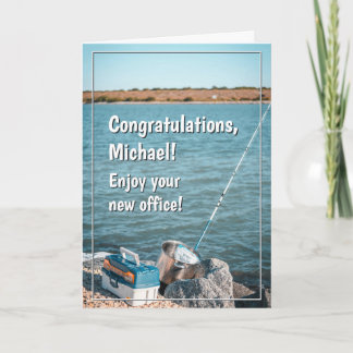 Funny Fishing Retirement Card Kort