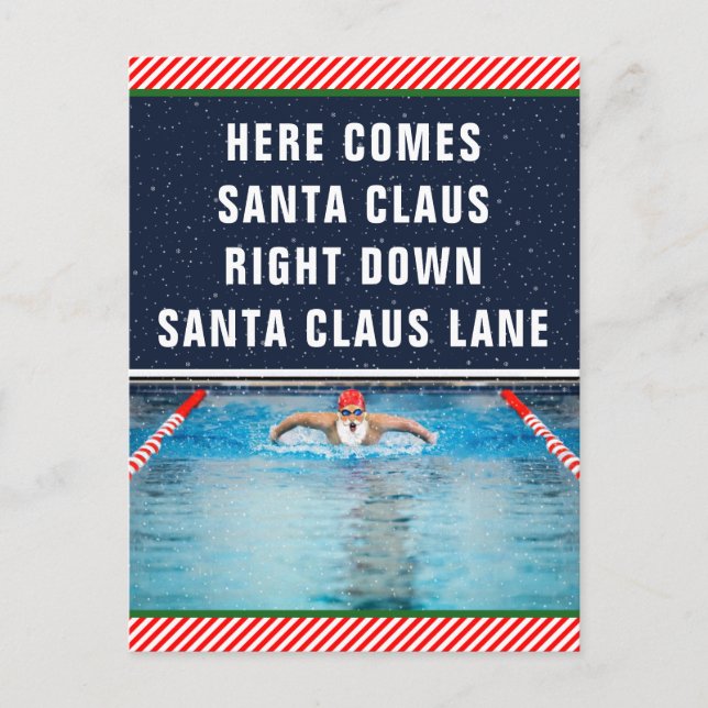 Funny Fitness Center julvykort Vykort (Framsida)