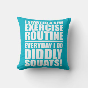 Funny Fitness Gym Kudde