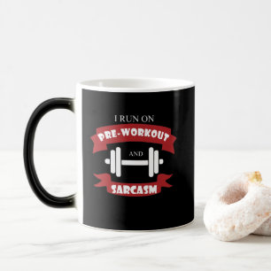 Funny Fitness Supplement Sarcasm Mugg