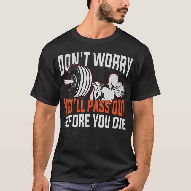 Funny Fitness Trainer Gift Gym Workout Personal Tr T Shirt (Framsida)