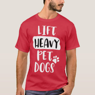 Funny Fitness Women och Manar Hundälskare Gbit för T Shirt