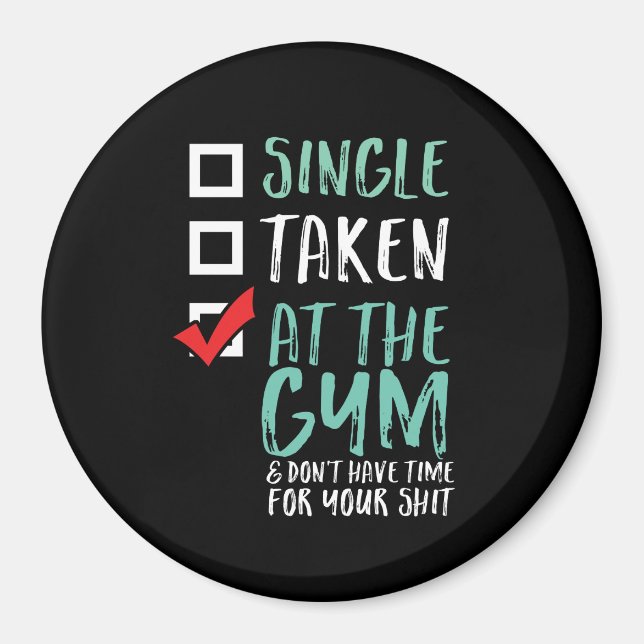 Funny Fitness-workout en gång tagen på gymen Magnet (Framsidan)