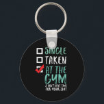 Funny Fitness-workout en gång tagen på gymen Nyckelring<br><div class="desc">Enkelt, taget, på gymmet och har ingen tid. Lönsam och humoristisk design för dem som åker till gymmet i springa på treadmill, träning och träning. Denna gym motivningsvara är underbar för bäran när man gör squats, lyfter vikt, bygger muskler. Perfekt för karosseri, gymnastiktränare och tränare. Underbar julklapp och födelsedagspresent för...</div>