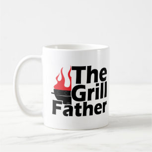 Funny Flames Fars dag Year Grillfather Kaffemugg