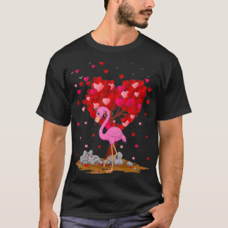 Funny Flamingo Bird Lover Flamingo Valentine's Day T Shirt