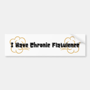 Funny Flatulence Farting Bildekal