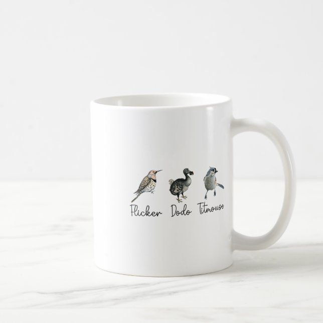 Funny Flicker Dodo Titmus Kaffemugg (Höger)