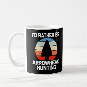 Funny Flint Arrowhads Stone Samling Kaffemugg