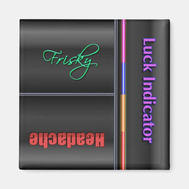 Funny Flip Magnet - Tur-status (Framsidan)