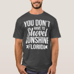 Funny Florida Vacations Gift Funny Snö Bird Beach T Shirt<br><div class="desc">Funny Florida Vacations Gift Funny Snö Bird Beach .</div>