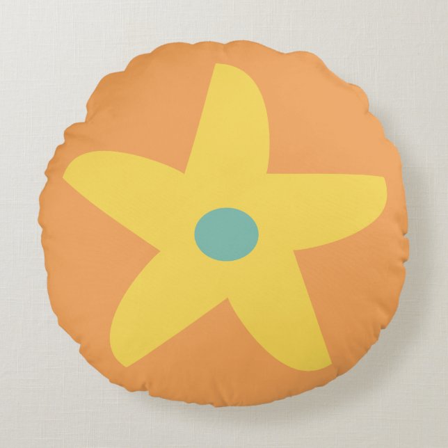 Funny Flower Dekorativ kudde (Framsidan)