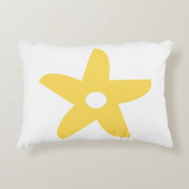 Funny Flower Dekorativ kudde (Framsidan)