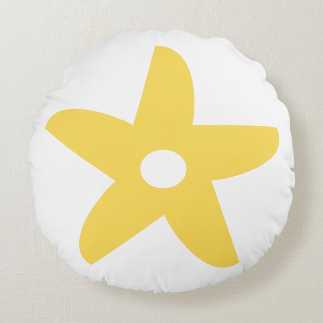 Funny Flower Dekorativ kudde (Framsidan)