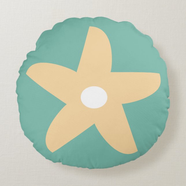 Funny Flower Dekorativ kudde (Framsidan)