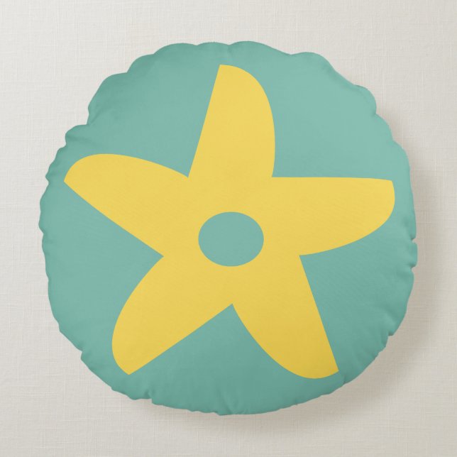 Funny Flower Dekorativ kudde (Framsidan)