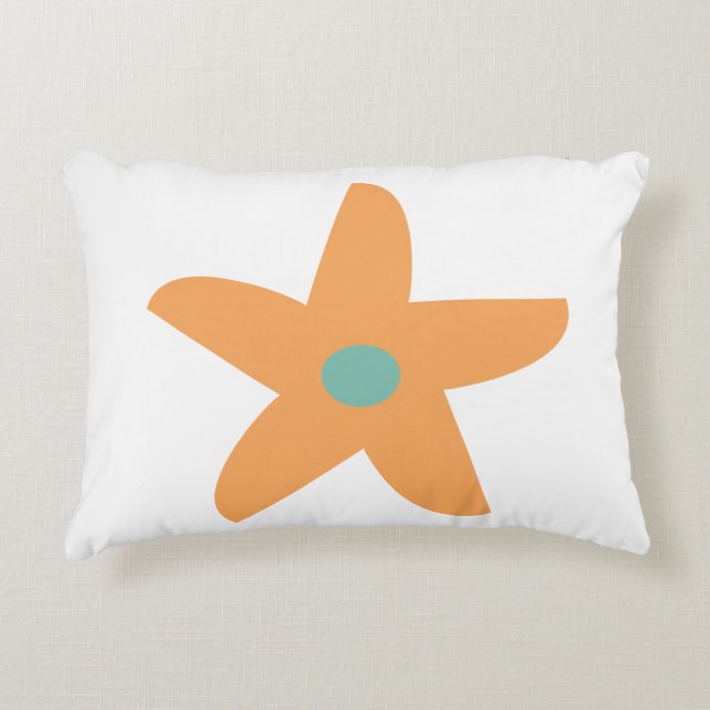 Funny Flower Dekorativ kudde (Framsidan)