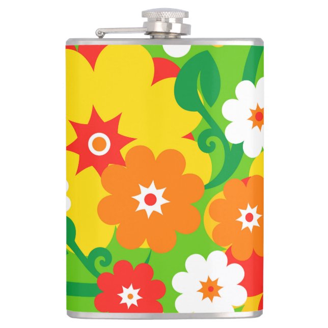 Funny Flower Power Tapet Fickplunta (Framsidan)