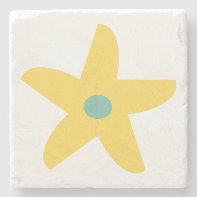 Funny Flower Stenunderlägg (Framsidan)